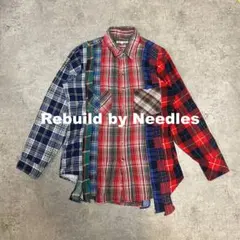 Rebuild by Needles 7 Cuts Flannel Shirt