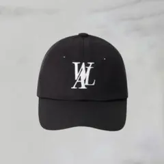 WOOALONG ロゴキャップ ブラックのサムネイル