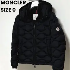 モンクレール　モランデレス　MORANDIERES　ブラック　ダウンジャケット