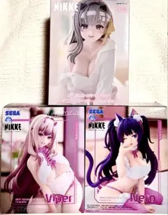 勝利の女神　NIKKE フィギュア３種(Viper、NERO、モダニア)