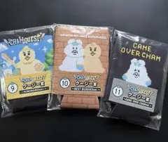 んぽちゃむ　エンタメくじ ⑨⑩⑪クージー賞 3種セット