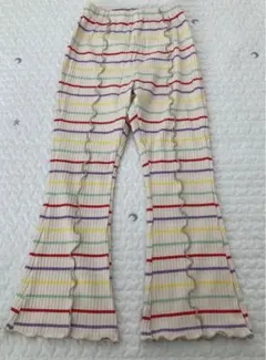 breeze メロウリブフレアパンツ