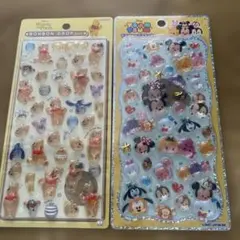 ディズニー ボンボンドロップシール プチドロップステッカー2枚セット