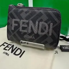 【美品✨】FENDI ROMA ズッカ柄 コインケース 現行 付属品付き