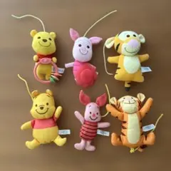くまのプーさん ぬいぐるみ 6点セット