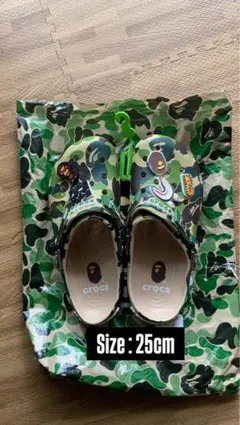 A BATHING APE x Crocs サボ 25cmのサムネイル