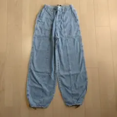 GU コクーンジョガープルオンパンツ M