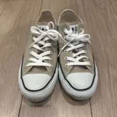 ※1月末までの出品　ベージュ コンバース ローカット24.0cm