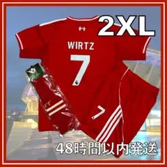 ヴィルツユニフォーム 美品 リバプール 25-26 ホーム 半袖 ユニフォーム No.7 ヴィルツ【adidas