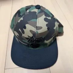 Stussy 迷彩 スナップバックキャップ