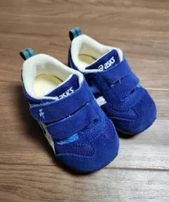 ☆美品☆ASICS ブルー スクスク スニーカー 13.0