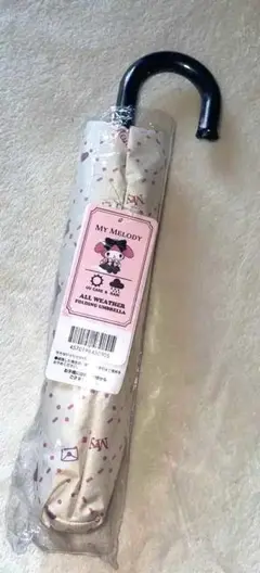 【新品未使用】マイメロ 折りたたみ日傘 ◆晴雨兼用◆