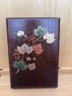 大正14年　『漆器黒膳』10枚セット　木箱入り　打ち出の小槌柄　1925年 大正14年 『漆器黒膳』10枚セット 木箱入り 打ち出の小槌柄