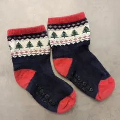 babyGap 아기 양말 크리스마스 무늬 6-12m
