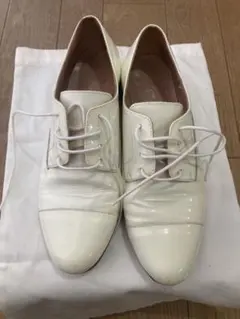 FABIO RUSCONI ホワイト ローファー 35