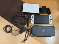 任天堂 SWITCH oled モデル (美品、箱無し、おまけ付き）