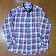 Oldユニクロ　チェック柄 長袖シャツ メンズ