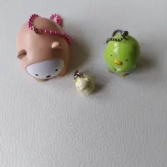 すみっコぐらしのマスコット3点