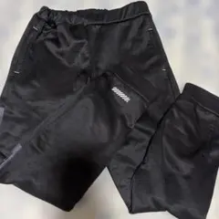ブラックロングパンツ ウエストゴム付き
