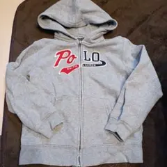 Polo Ralph Lauren グレー フードパーカー サイズ7