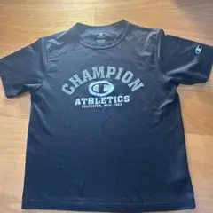 Champion ブラック Tシャツ