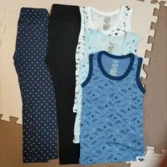 レギンス 110センチ（ユニクロ）2枚と肌着3枚　まとめ売り