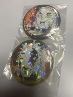 鬼滅の刃 オールスター缶バッジ 煉獄杏寿郎 2点セット