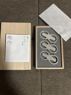 【新品未使用】　能作　箸置き　3個セットのサムネイル