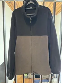 ユニクロ　フリース　ジャケット　3XL 黒
