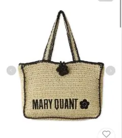 LILY BROWN×MARY QUANT ジュートロゴトート ベージュ - メルカリ