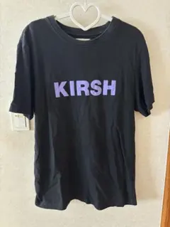 KIRSH 黒 Tシャツ ロゴプリントのサムネイル