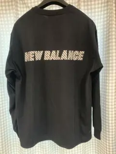 M MET24 Long Sleeve BK ニューバランス　ロンT黒Lサイズ
