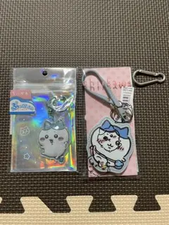 ちいかわ ダイカットキーチェーンウォッチ　ぷっくりったいキーホルダー　ハチワレ