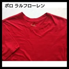 POLO ポロ ラルフローレン 半袖 Tシャツ レッド /S