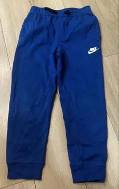 Nike ブルー ロゴ入りパンツ 6-7YRS