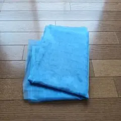 生地　薄手　青