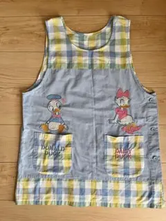 保育士　ドナルド　デイジー　エプロン　M~Lサイズ