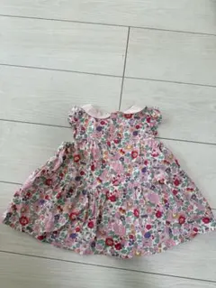 【美品】センスオブワンダー　リバティ　花柄　タンクトップ　チュニック　80