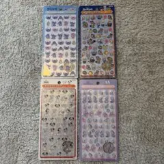 正規品 ディズニー ボンボンドロップシールミニ 4種セット