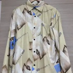 ノ*リ様 SAINT Michael カードコバーン風パジャマシャツ - メルカリ