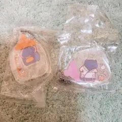 お文具といっしょ シャカシャカチャーム 2点セット