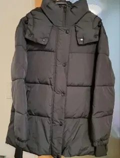 ZARA ダウンジャケット ブラック Sサイズ