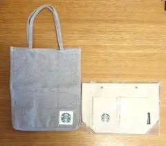 STARBUCKS ミニトートバッグ バッグインバッグ セット 新品