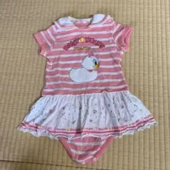 ディズニー購入　デイジーロンパース 80