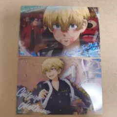 東京リベンジャーズ 松野千冬 文房具カフェ クリアカード