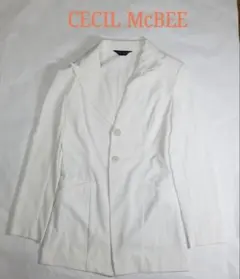セシルマクビーテーラードジャケット✨ CECIL McBEE 廃盤品！ホワイト