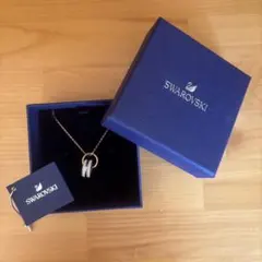 Swarovski ピンクゴールド ネックレス