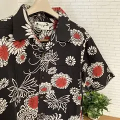 HIDEYA KOUBOU アロハシャツ　和柄 セミオーダー品　フェリシモのサムネイル