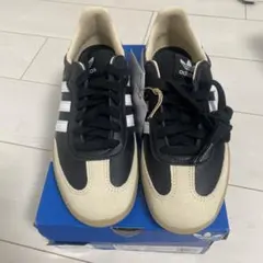 adidas Samba ブラック/ホワイト 30