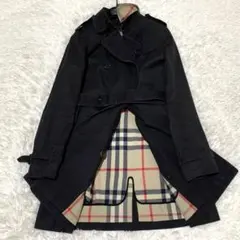 美品　バーバリーロンドン　トレンチコート　メガチェック　ライナー　ベルト　L